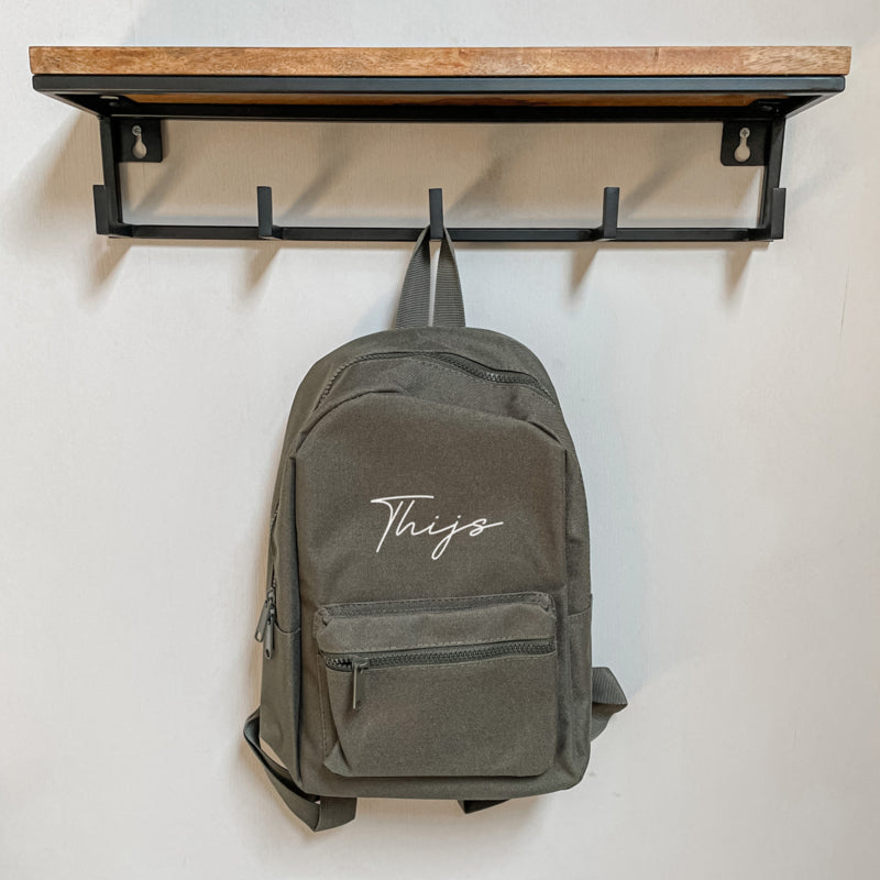 Rugtas kids | Met naam sierlijk