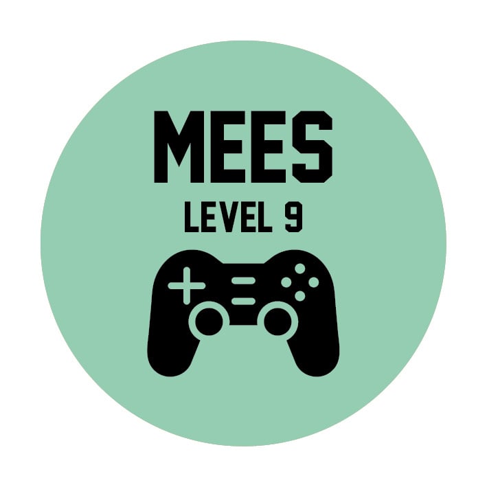 Traktatie sticker met naam | Gamer