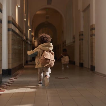 Jollein Rugtasje Boucle | Biscuit