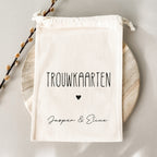 Bewaarzak | Trouwkaarten