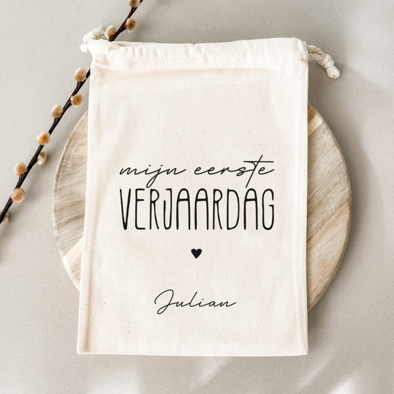 Bewaarzak | Mijn eerste verjaardag