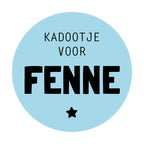 Kerst sticker met naam | Kadootje