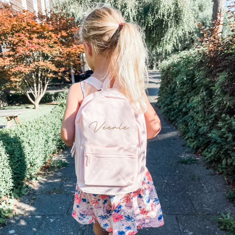 Rugtas kids | Met naam sierlijk