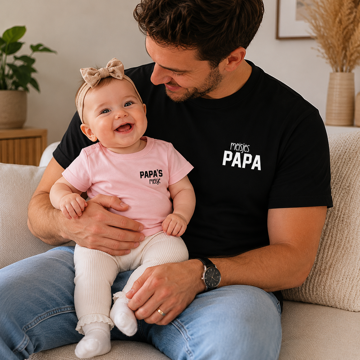 Twinning set | Meisjes papa
