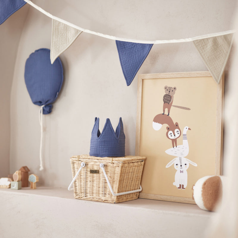 Jollein verjaardagskroon | Jeans Blue