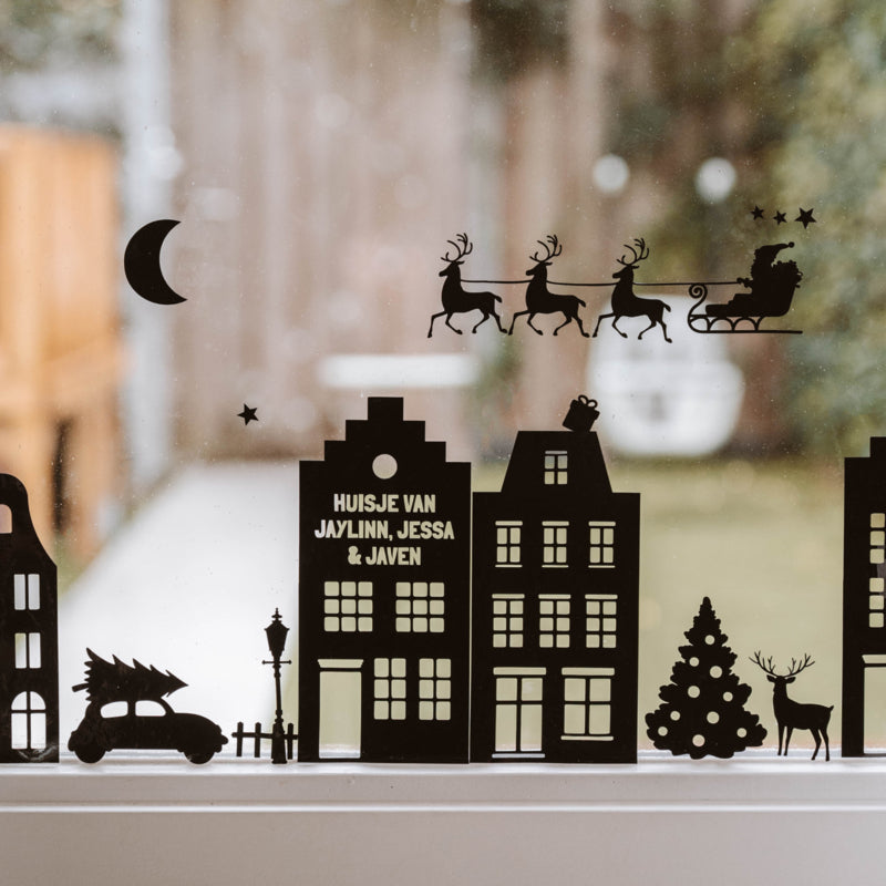 Raamstickers | Kerst elementen