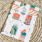 Traktatie sticker met naam | Eenhoorn