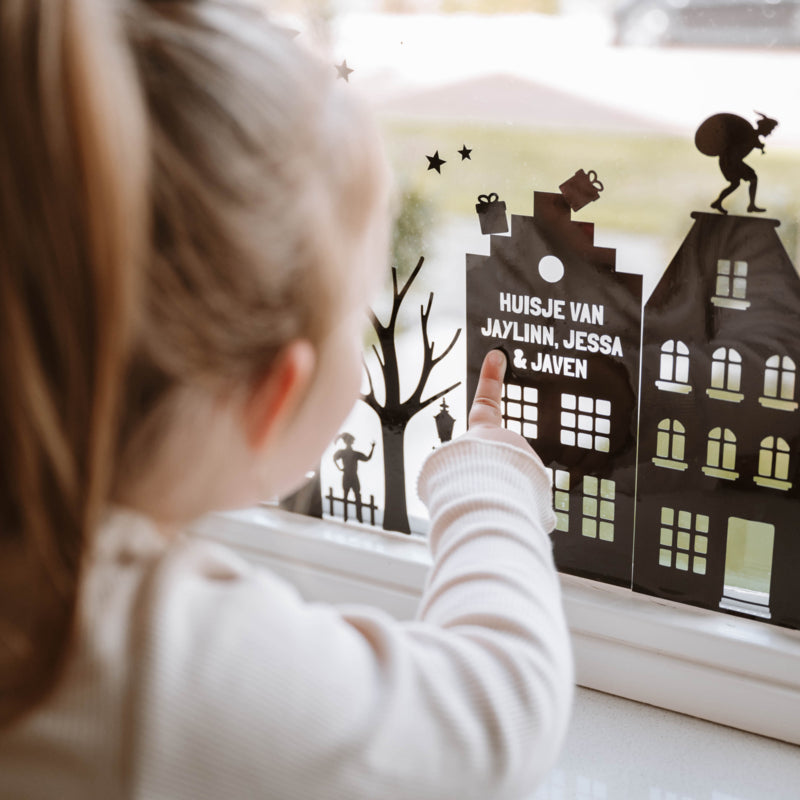 Raamsticker | Huisje van...