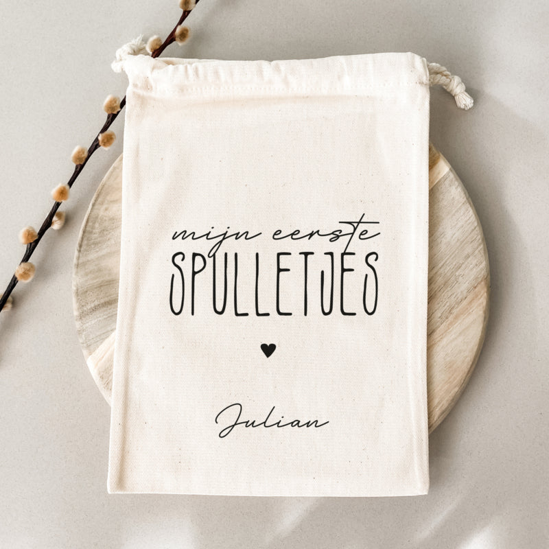 Bewaarzak | Mijn eerste spulletjes