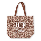 Leopard Tas met naam | Juf